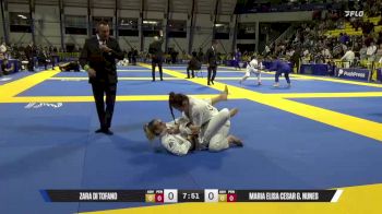 Maria Elisa Cesar G. Nunes vs Zara Di Tofano 2025 World Jiu-Jitsu IBJJF Championship