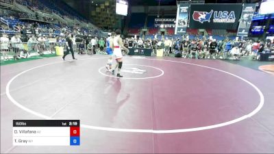 150 lbs Cons 64 #2 - Diego Villafana, AZ vs Trenten Gray, WY