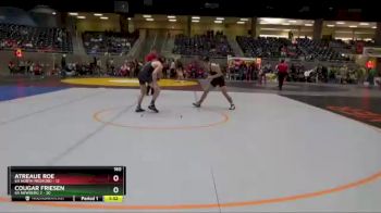 160 lbs Round 1 (4 Team) - Cougar Friesen, 6A Newberg 2 vs Atreaue Roe, 6A North Medford