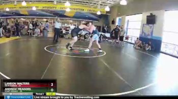 285 lbs Quarters & Wb (16 Team) - Andrew Meadors, Funky Monkey vs Landon Walters, Palm Harbor