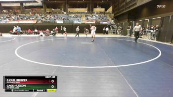 141 lbs Cons. Semi - Gage Hudson, Cumberlands vs 5 Kael Brisker, Southeastern