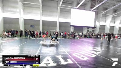 124 lbs Quarterfinal - Marlena Gustafson, CA vs Mika Yoffee, NV