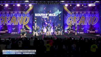 South Force Cheer - Bombshells [2025 L2 Junior - D2 - Medium Day 2] 2025 The American Grand Grand Nationals
