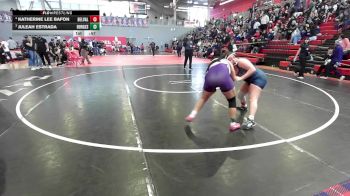 155 lbs Cons. Semi - Katherine Lee Bafon, El Paso Del Valle vs Juleah Estrada, El Paso Burges