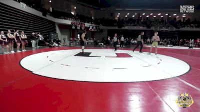138 lbs Quarterfinals (8 Team) - Saben Batten, BLACKWELL vs Lane Baker, HOBART