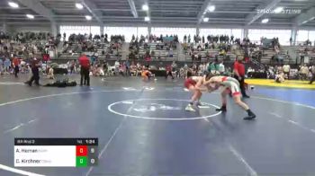 120 lbs Prelims - Ashton Homan, Team Claws Red vs Caden Kirchner, Backyard Boyz Blue