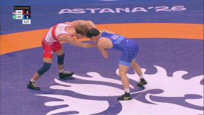 61 kg Final 3-5 - Marcus Glenn Blaze, United States vs Assyl Aitakyn, Kazakhstan