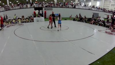 80 lbs Mackenzie Moe, Indiana vs Aubrey Montes, Pennsylvania Red
