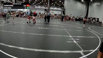 64 lbs Semis (4 Team) - Raiden Bunn, U2 Upstate Uprising vs Jace Iozia, Cordoba Trained