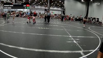 64 lbs Semis (4 Team) - Raiden Bunn, U2 Upstate Uprising vs Jace Iozia, Cordoba Trained