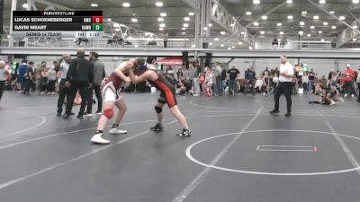 175 lbs Semis (4 Team) - Gavin Weart, Hammers vs Lucas Schoeneberger, Grit Mat Club