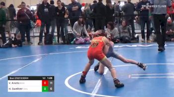 65 lbs Prelims - Vincent Anello, Bergen Area Dragons ES vs Hudson Sweitzer, ICWL ES