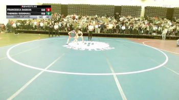 112 lbs Consi Of 8 #2 - Francesca Dasilva, Kearny vs Theresa Godshall, Prime Mat Club