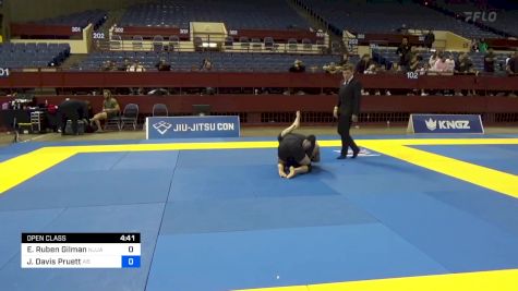 Eric Ruben Gilman vs Jon Davis Pruett 2024 Pan IBJJF Jiu-Jitsu No-Gi Championship