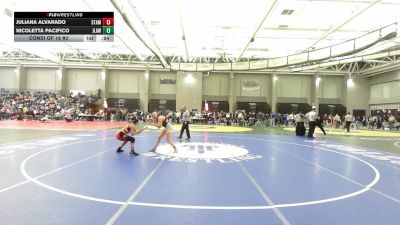 107 lbs Consi Of 16 #2 - Juliana Alvarado, Stamford vs Nicoletta Pacifico, Jonathan Law