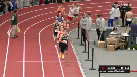 Men's 800m, Finals 4