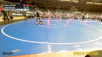 70 lbs Semifinal - Thomas Napper, Attack Wrestling Club vs Jesse Espinoza, Inland Elite Wrestling Club