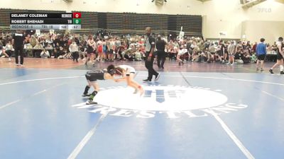 59 lbs Rr Rnd 1 - Delaney Coleman, RedNose Wrestling School - K3 vs Robert Shehadi, Triumph Trained K3