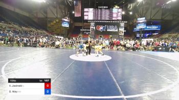 113 lbs Rnd Of 64 - Vince Jasinski, Illinois vs Dominic Way, West Virginia