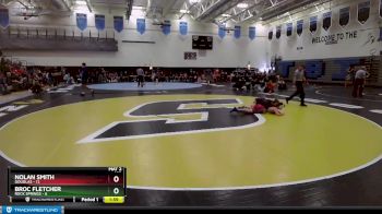 132 lbs Round 2 (10 Team) - Nolan Smith, Douglas vs Broc Fletcher, Rock Springs