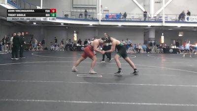 285 lbs Consi Of 4 - John Vincinguerra, Penn vs Trent Sibble, Binghamton University