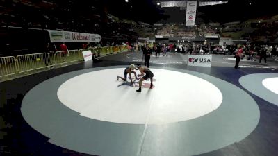 126 lbs Cons. Sub-rd Of 16 - Emir Barajas, Woodlake High School Wrestling vs Joshua Romero, Elite Force Wrestling Club