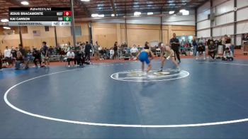 133 lbs Quarterfinal - Jesus Bracamonte, Westcliff vs Kai Carson, Eastern Oregon University