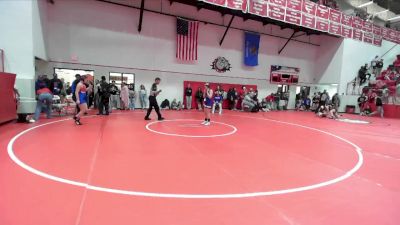 JH 110 lbs Cons. Round 1 - Lily Caudle, BIXBY vs Mila Miller, LAWTON