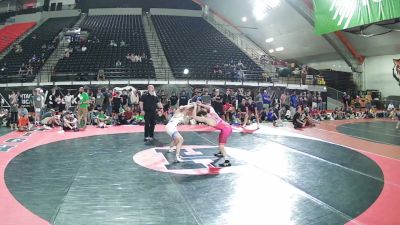 132 lbs Branden AhQuin, Hawaii 1 HS Boys vs Kai Christiansen, Idaho 1 HS Boys