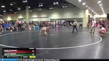 138 lbs Round 1 (10 Team) - Alex Schwarz, GA Misfits vs Adain Robles, Nebraska Hawaiian Hammers