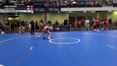 82 lbs Cons. Rd Of 16 - Jase Lesetmoe, Pursuit Wrestling Minnesota vs Cruz Ochoa, Pennsylvania