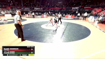 1A 113 lbs Champ. Round 1 - Dylan Eimer, Stanford (Olympia) vs Blake Anderson, Peotone