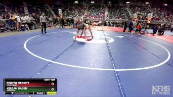 4A-150 lbs Semifinal - Porter Merritt, Star Valley vs Keegan Rager, Sheridan