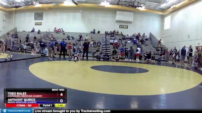 70 lbs 1st Place Match - Theo Bales, Contenders Wrestling Academy vs Anthony Quiroz, Region Wrestling Academy