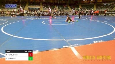 92 lbs Consi Of 16 #1 - Taylor Hunt Jr, Nebraska Boyz vs Brendon Burns, Kansas Young Guns