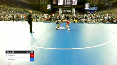 113 lbs Rnd Of 128 - Anthony Garza, CA vs Joshua Medina, OH