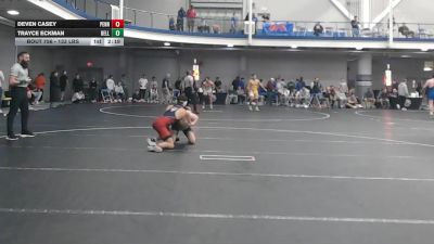 133 lbs Consi Of 4 - Deven Casey, Penn vs Trayce Eckman, Bellarmine