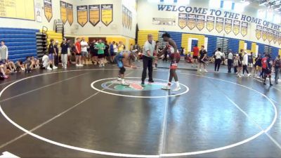 165 lbs Champ. Round 1 - Christien Velus, Cowboy Wrestling Club vs Owen Nappi, North Port HIgh School