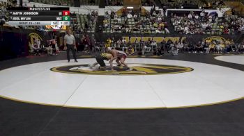 165 lbs Champ. Round 1 - Jadyn Johnson, Little Rock vs Joel Mylin, Missouri