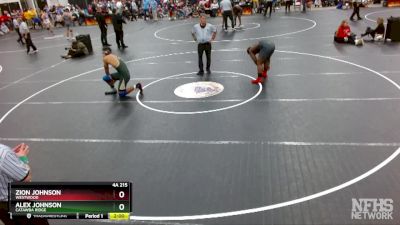 4A 215 lbs Cons. Semi - Alex Johnson, Catawba Ridge vs Zion Johnson, Westwood