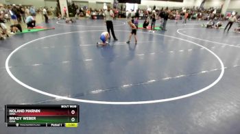 70 lbs Cons. Round 2 - Noland Marnin, Iowa vs Brady Weber, Iowa