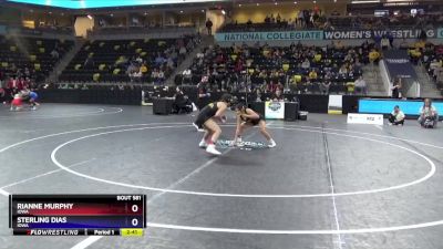 103 lbs 3rd Place Match - Sterling Dias, Iowa vs Rianne Murphy, Iowa