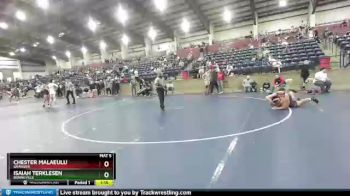 218 lbs Cons. Round 3 - Isaiah Terklesen, Bonneville vs Chester Malaeulu, Granger