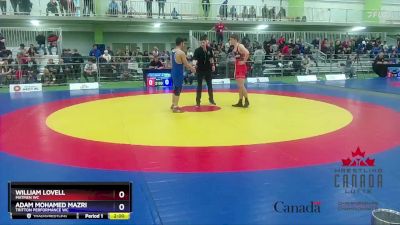 60kg Cons. Semi - William Lovell, Matmen WC vs Adam Mohamed Mazri, Tritton Performance WC