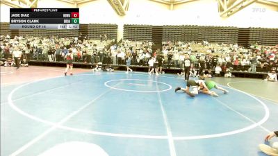 119-I lbs Round Of 16 - Jase Diaz, Northern Delaware Wrestling Academy vs Bryson Clark, Broad Axe