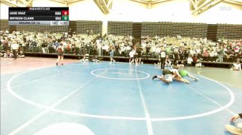 119-I lbs Round Of 16 - Jase Diaz, Northern Delaware Wrestling Academy vs Bryson Clark, Broad Axe