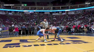 127 lbs Consi 5 - Cameron Baker, Burrell vs Dominic Deputy, Chestnut Ridge