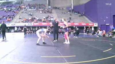 110 lbs Quarters & 1st Wb (16 Team) - Katelyn Bell, Aurora vs Abby Duke, Elmira College