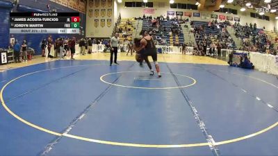 215 lbs Cons. Round 2 - Jordyn Martin, Freedom vs James Acosta-Turcios, John I Leonard