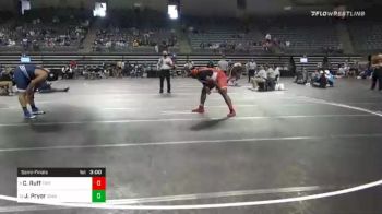 285 lbs Semifinal - Curtis Ruff, Triton vs Jorden Pryor, Iowa Central